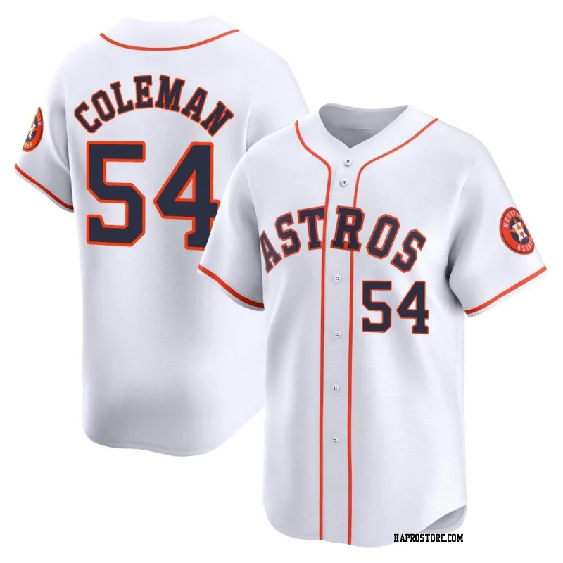 Youth Houston Astros Dylan Coleman Limited White Home Jersey