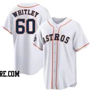 Youth Houston Astros Forrest Whitley Replica White 2022 World Series Champions Home Jersey