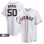 Youth Houston Astros Hector Neris Replica White 2022 World Series Champions Home Jersey