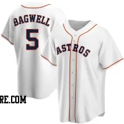 Youth Houston Astros Jeff Bagwell Replica White Home Jersey