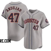 Youth Houston Astros Joaquin Andujar Limited Gray Away Jersey