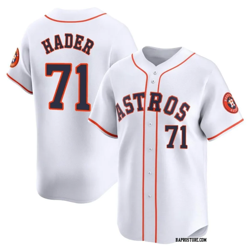 Youth Houston Astros Josh Hader Limited White Home Jersey