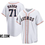 Youth Houston Astros Josh Hader Replica White 2022 World Series Champions Home Jersey