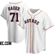 Youth Houston Astros Josh Hader Replica White Home Jersey