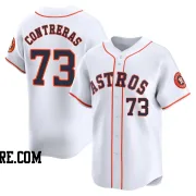 Youth Houston Astros Luis Contreras Limited White Home Jersey