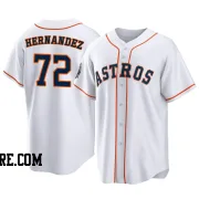 Youth Houston Astros Nick Hernandez Replica White 2022 World Series Home Jersey