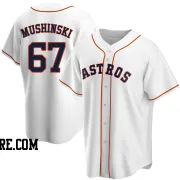 Youth Houston Astros Parker Mushinski Replica White Home Jersey