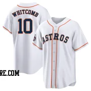 Youth Houston Astros Shay Whitcomb Replica White 2022 World Series Champions Home Jersey