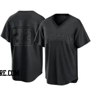 Youth Houston Astros Yeuris Ramirez Replica Black Pitch Fashion Jersey