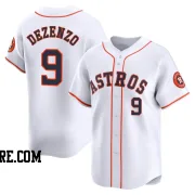 Youth Houston Astros Zach Dezenzo Limited White Home Jersey